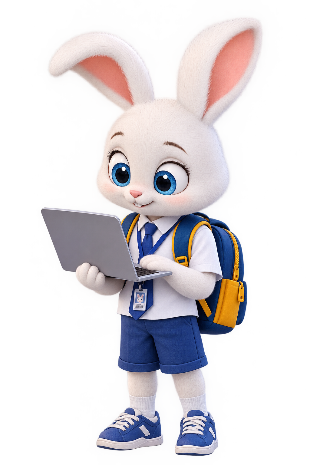 Student with Laptop